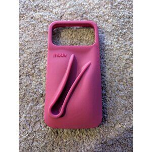 Rhode "Summer Lip Gloss" & 3D Silicon Case For iPhone 17 Pro